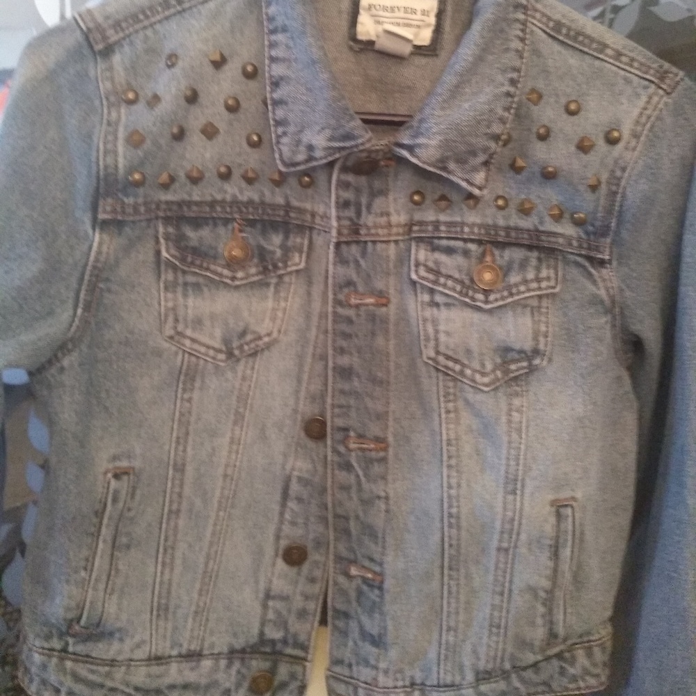 Denim jacket forever 21
